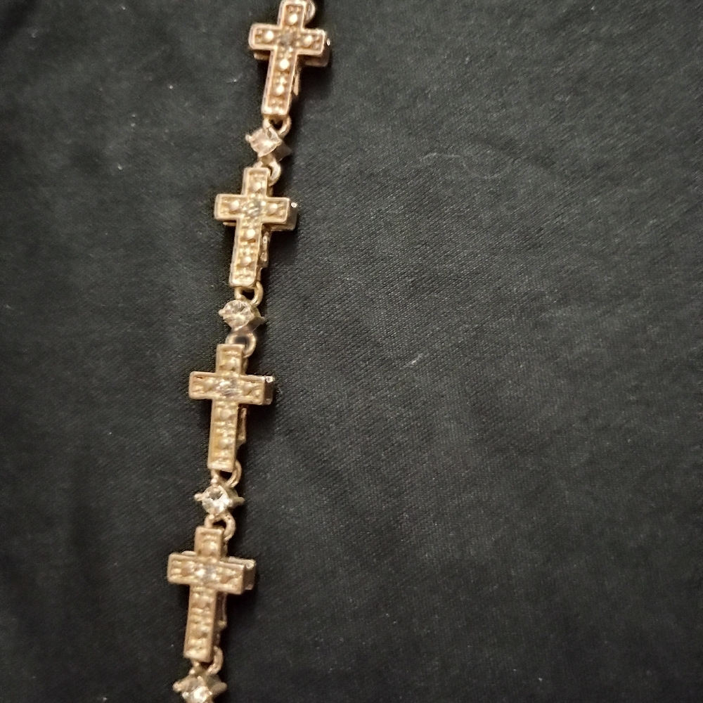 Avon cross bracelet